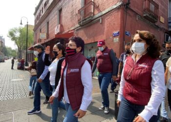 La candidata Dolores Padierna presentó los quince puntos desde donde parte su Agenda de Gobierno
