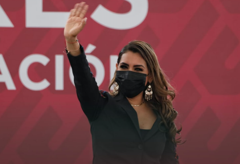 Evelyn Salgado participó en el "Encuentro de Mujeres por la Transformación".