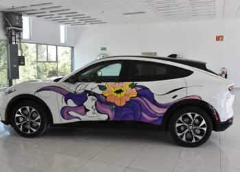 El auto eléctrico de Ford fue fabricado en el Estado de México.