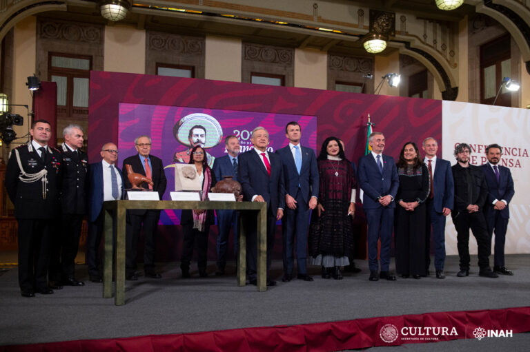 mexico recibe bienes culturales