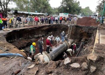 SACMEX informó que concluyeron los trabajos de reparación en Iztapalapa