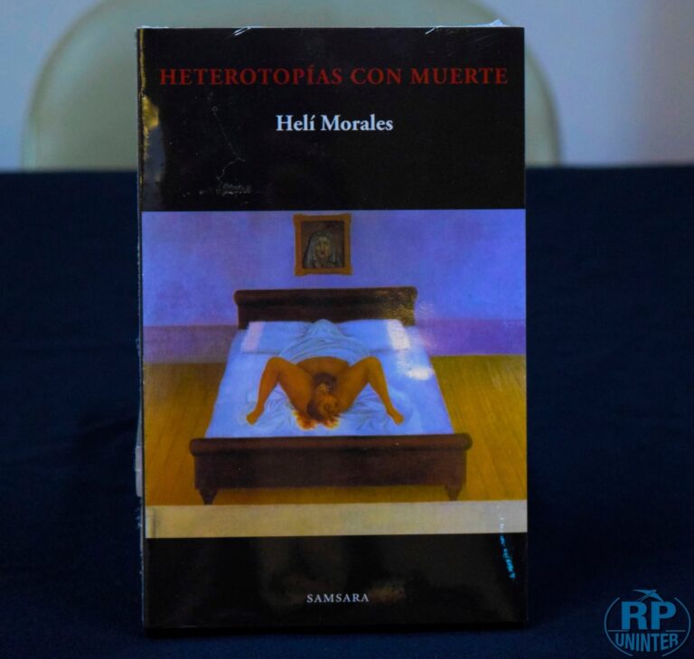 Presentará Helí Morales su nuevo libro Heterotopías con muerte