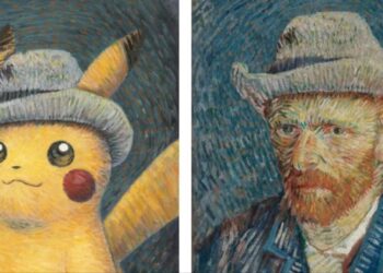 Fans arrasan con productos de Pikachú en el museo Museo Van Gogh