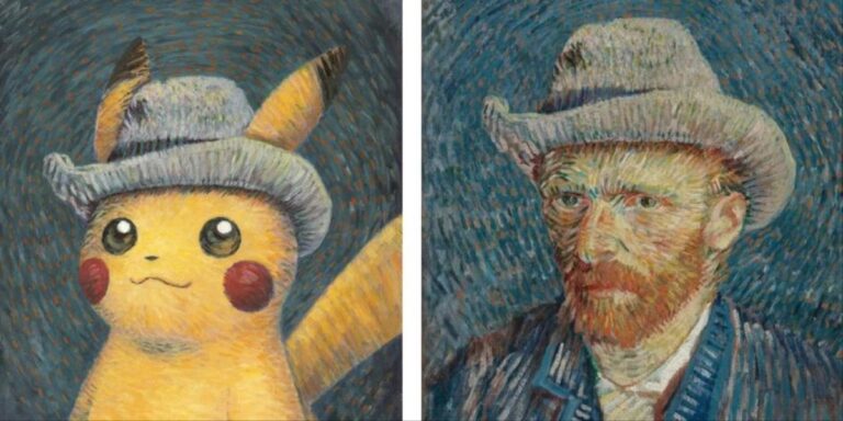 Fans arrasan con productos de Pikachú en el museo Museo Van Gogh