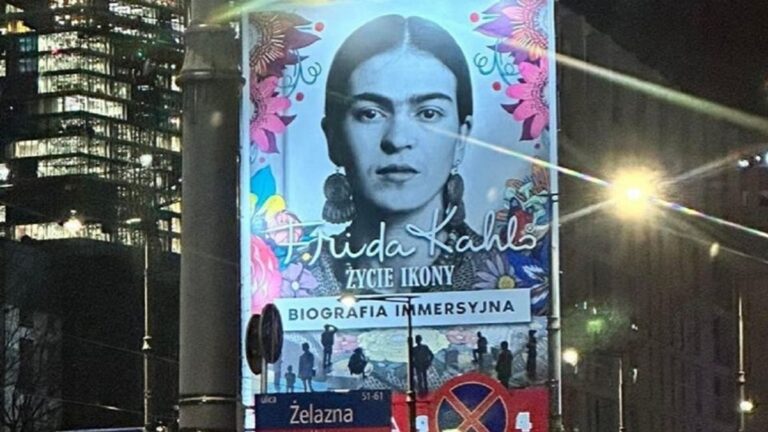 Frida Kahlo regresa al centro de la vida cultural en Polonia