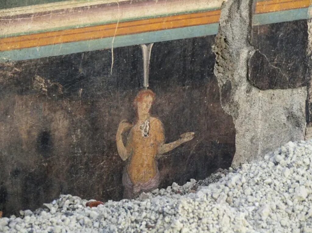 En Pompeya, descubren frescos inspirados en la guerra de Troya