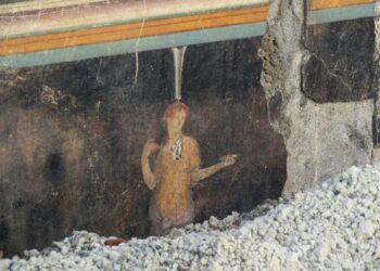 En Pompeya, descubren frescos inspirados en la guerra de Troya
