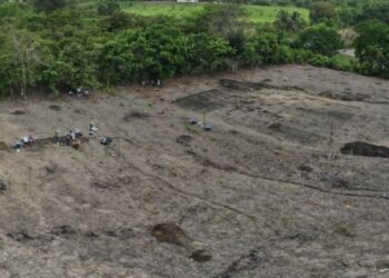 Hallan restos de una casa prehispánica, en Papantla, Veracruz