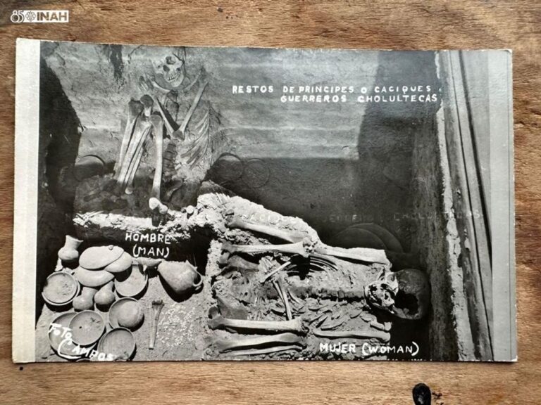 Abrirán el Altar de los Cráneos Esculpidos de Cholula, en Puebla, para conmemorar el Día de Muertos