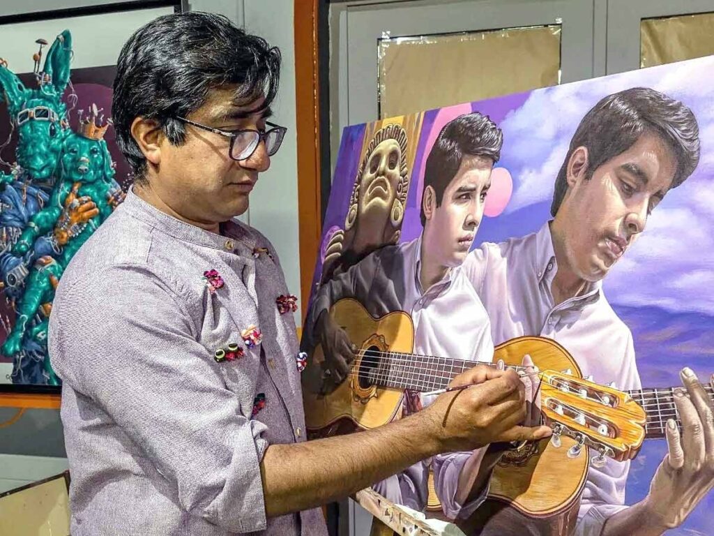 Oaxaqueño Oscar Axo al premio Street Art Cities 2024