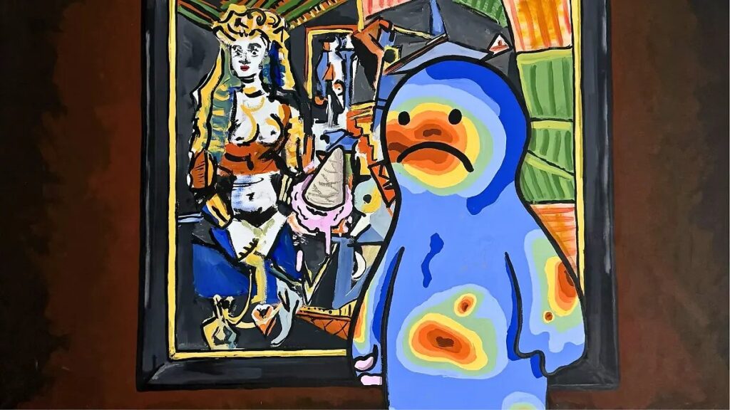 Él es Joche, el artista que mete sus obras de contrabando a los museos para exhibirlas