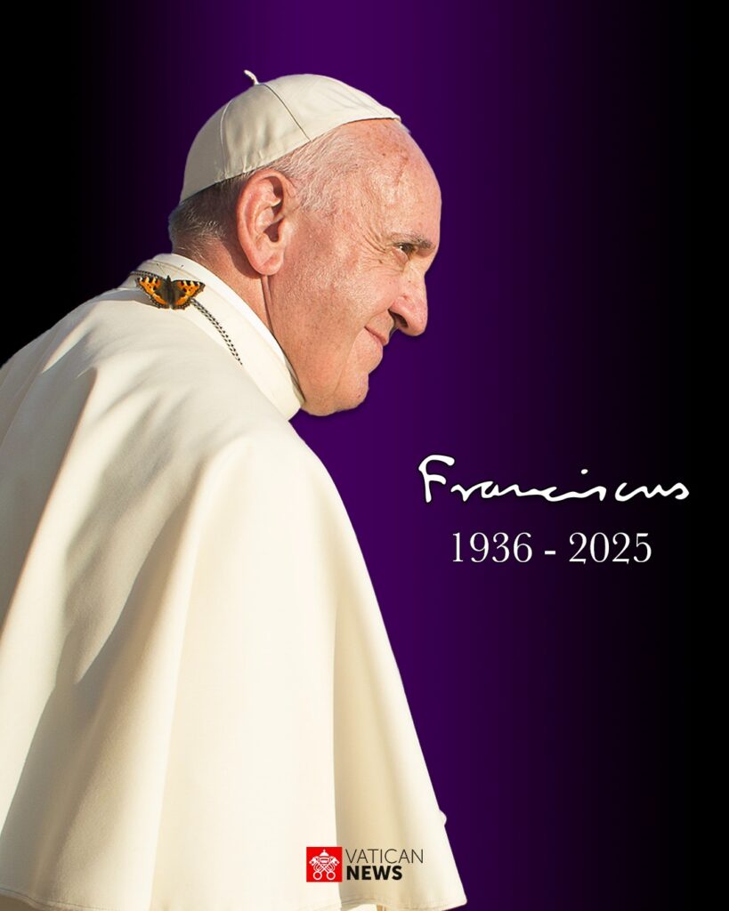 Vaticano anunció la muerte del Papa Francisco