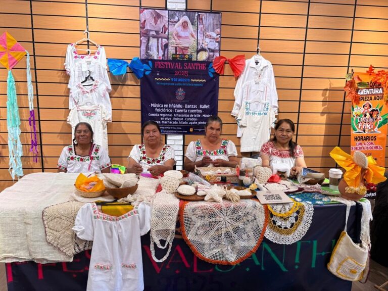 Artesanas hñähñu luchan contra apropiación cultural y registros indebidos en Hidalgo