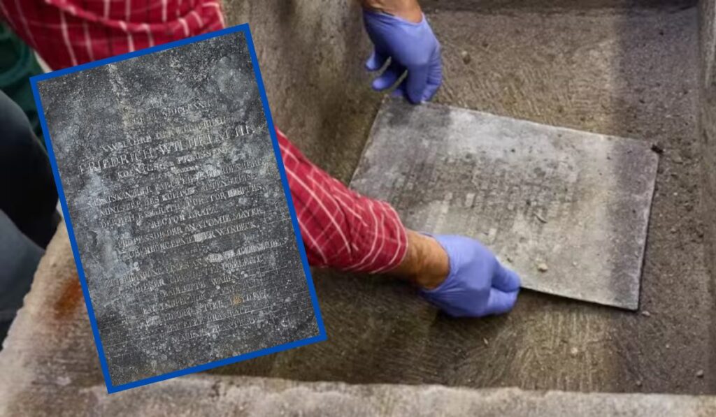 Descubren cápsula del tiempo de 1822 en museo de Alemania