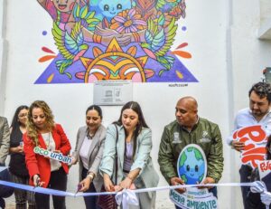AJEMEX y Eco Urban entregaron e inauguraron mural.