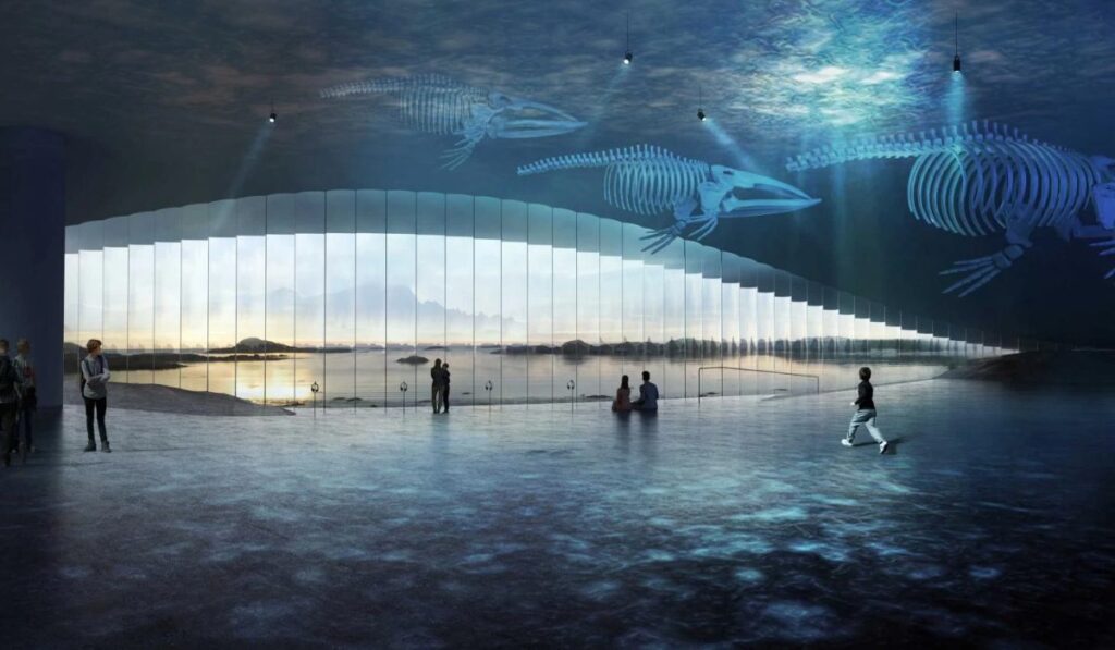 The Whale: el museo inspirado en ballenas que Noruega abrirá en 2027