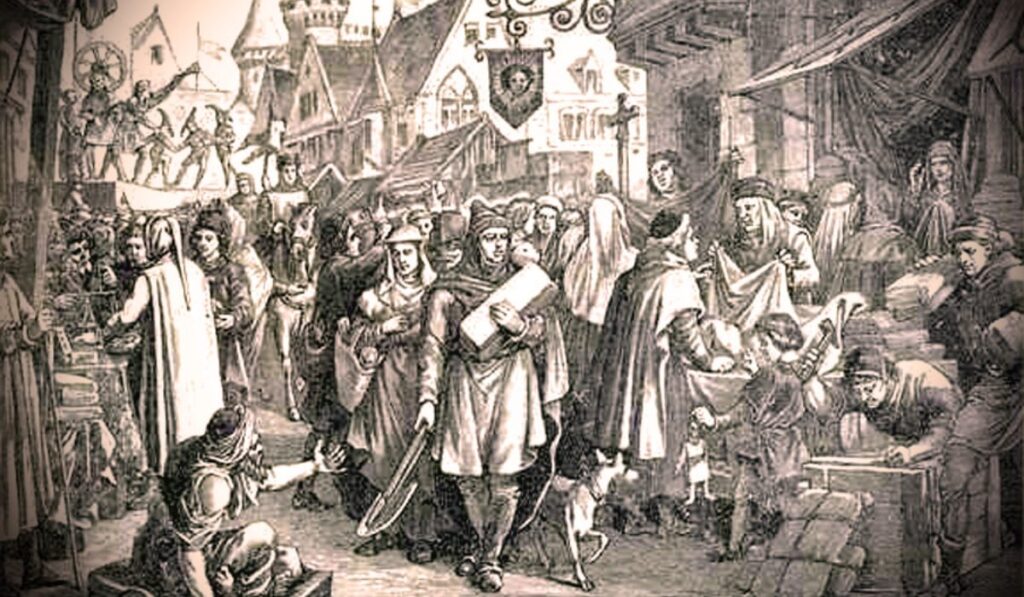 Cuando comprar era toda una aventura: así eran las ferias medievales