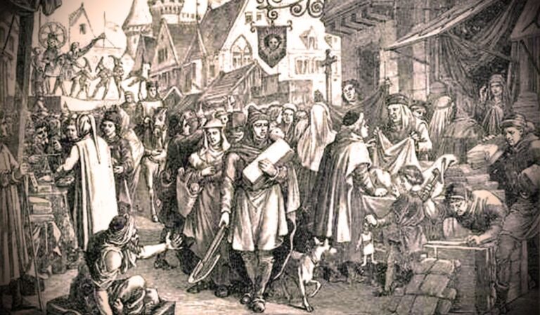 Cuando comprar era toda una aventura: así eran las ferias medievales