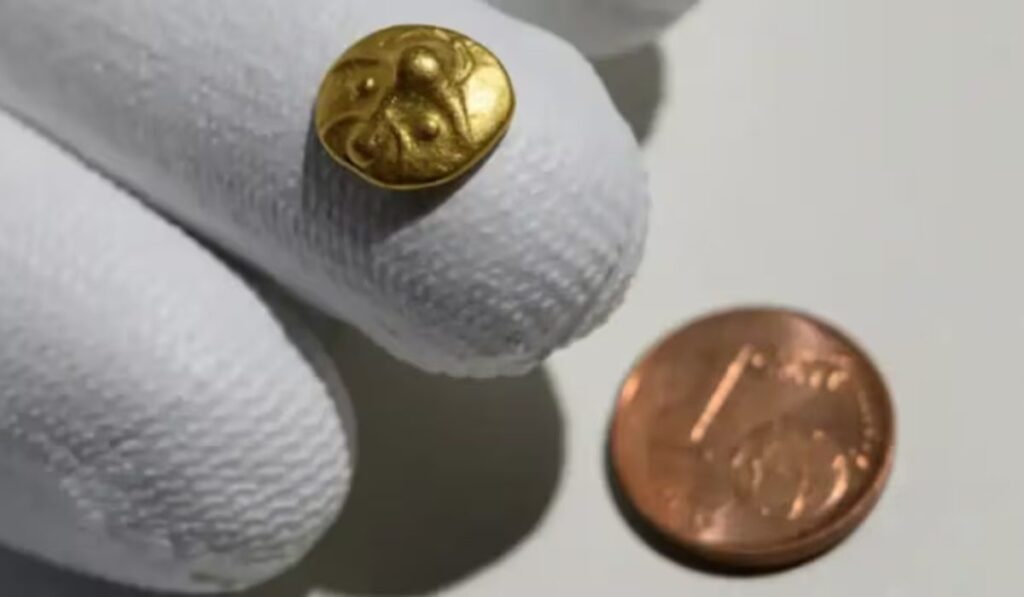 “El tesoro del arcoíris”: hombre encuentra una moneda celta de oro de 2,200 años en Alemania