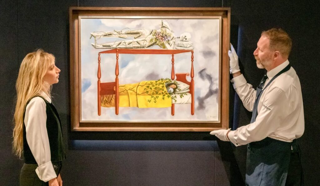Frida Kahlo rompe récord histórico con “El sueño (la cama)”