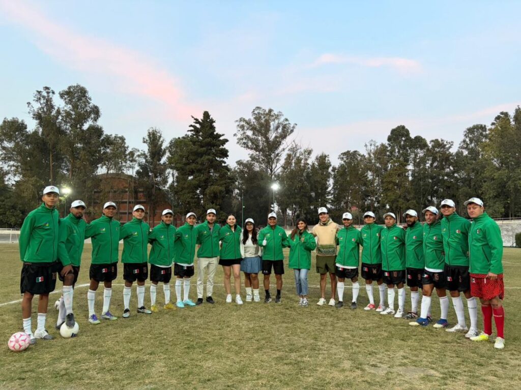 La Selección Mexicana de Futbol para Sordos recibe patrocinio de Banco Azteca