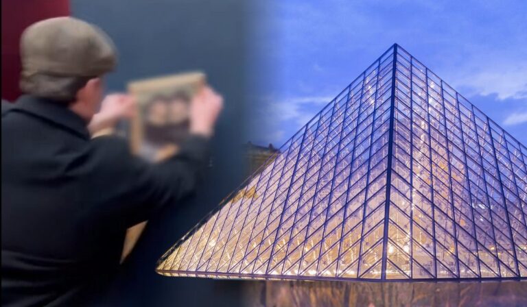 Tiktokers belgas ponen en jaque al Louvre al colgar su foto cerca de la Mona Lisa