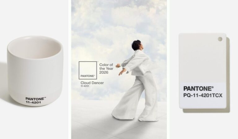 Cloud Dancer: el blanco que promete calma total es elegido Color Pantone del Año 2026