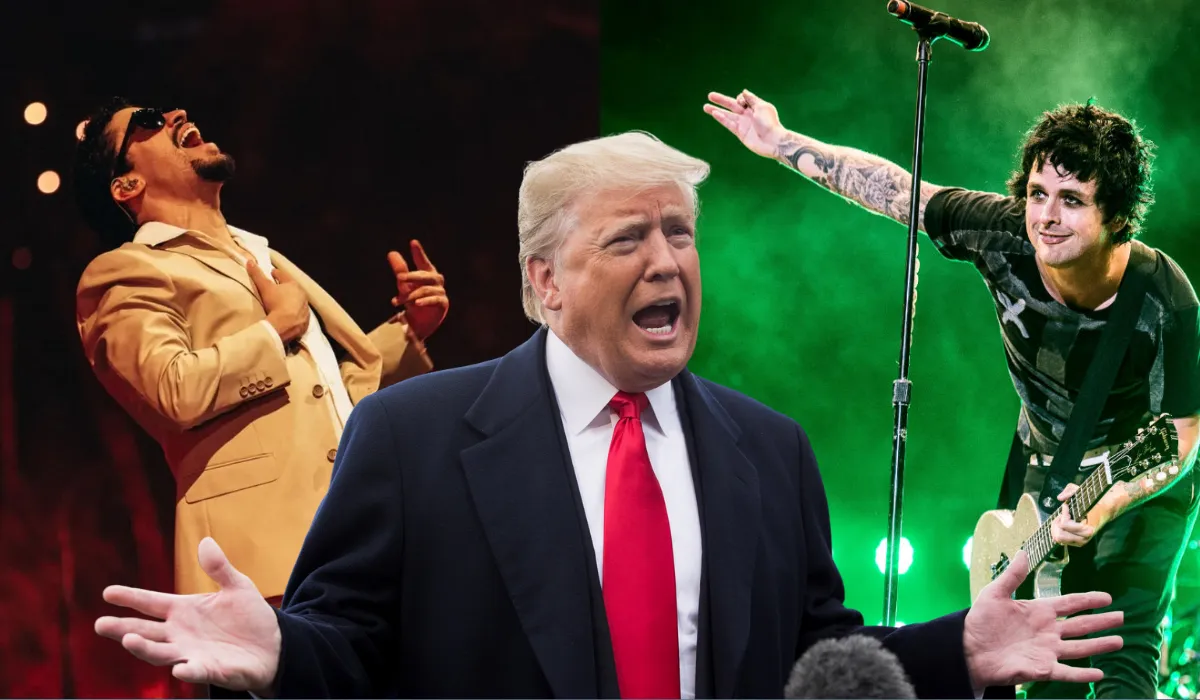 Trump se baja del Super Bowl: rechaza a Bad Bunny y Green Day como artistas del show