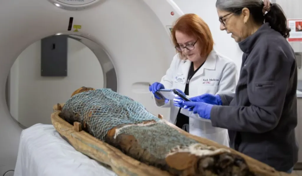 Escaneo digital y 3D revelan secretos de dos momias egipcias tras 2 mil años