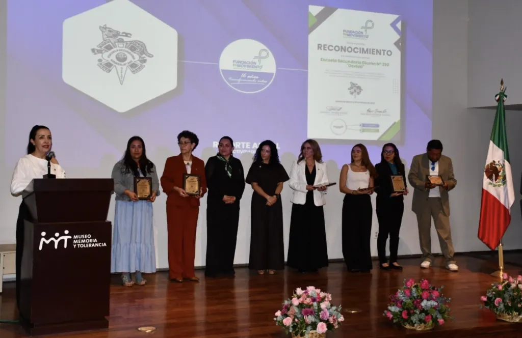 Uno de los puntos presentados fue el programa Construyendo la Paz impulsado por Fundación en Movimiento y Seguritech.