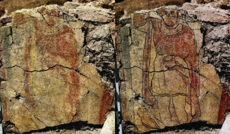 Descubren al “Thor de los galos”: primera pintura de Sucellus revela un templo lleno de tesoros