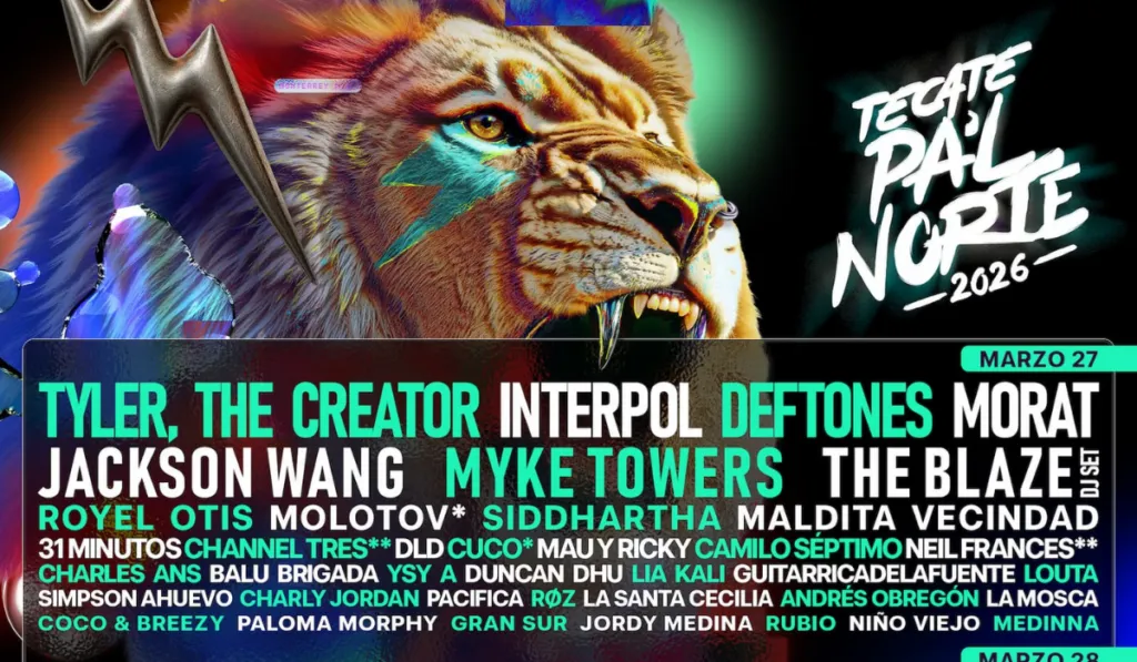 Tecate Pa’l Norte 2026: ya están los horarios y así puedes armar tu ruta