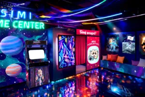 Centro de videojuegos del Dr. Simi.