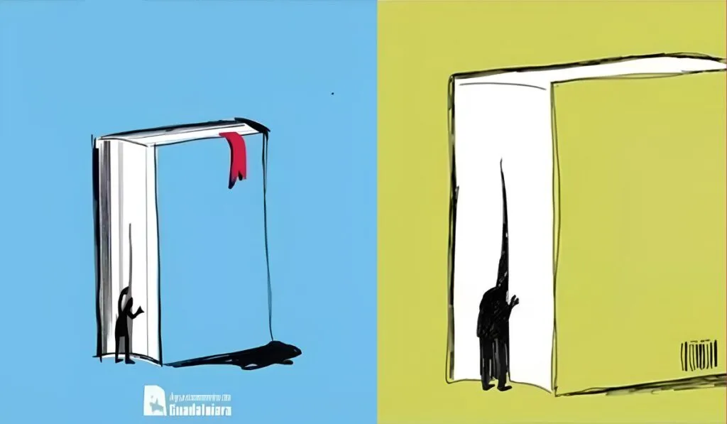 Polémica en la Feria del Libro de Guadalajara: retiran cartel ganador por similitudes