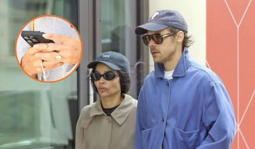 Harry Styles y Zoë Kravitz se comprometen: el anillo millonario que confirmó su romance