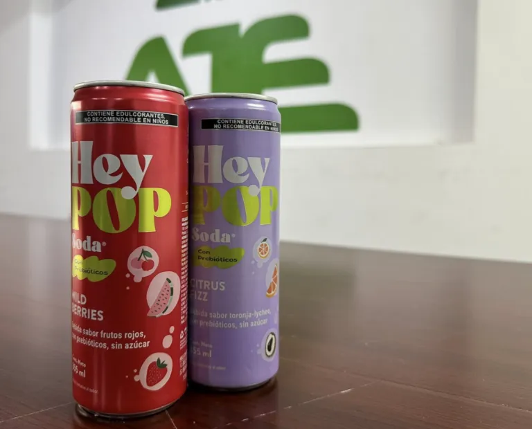 HeyPOP, bebida refrescante en estilo de vida saludable.