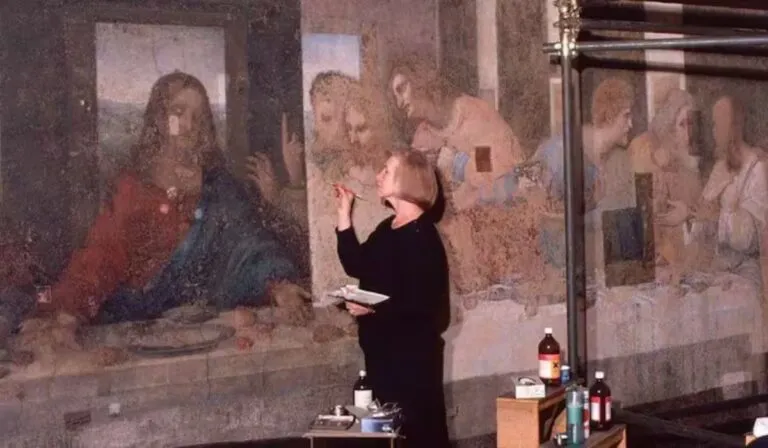 La mujer que salvó “La última cena”: 20 años para corregir el error de Da Vinci