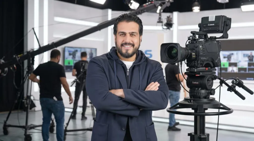 Destacan trayectoria del productor de TV Andrés Tovar.