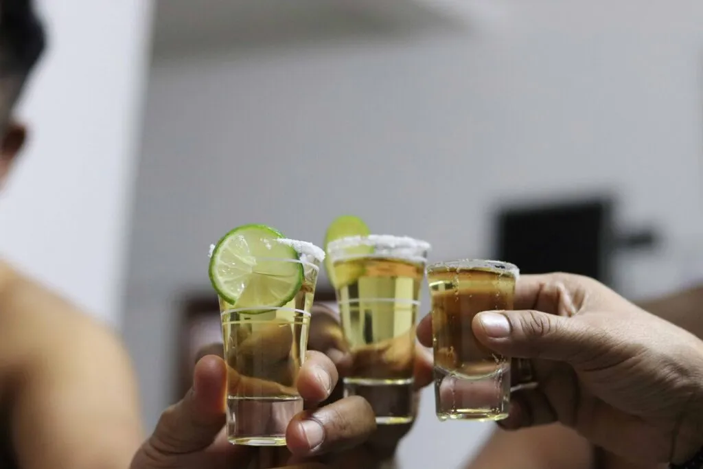 Tequila durante el Día Nacional con agave azul y tradición cultural en México