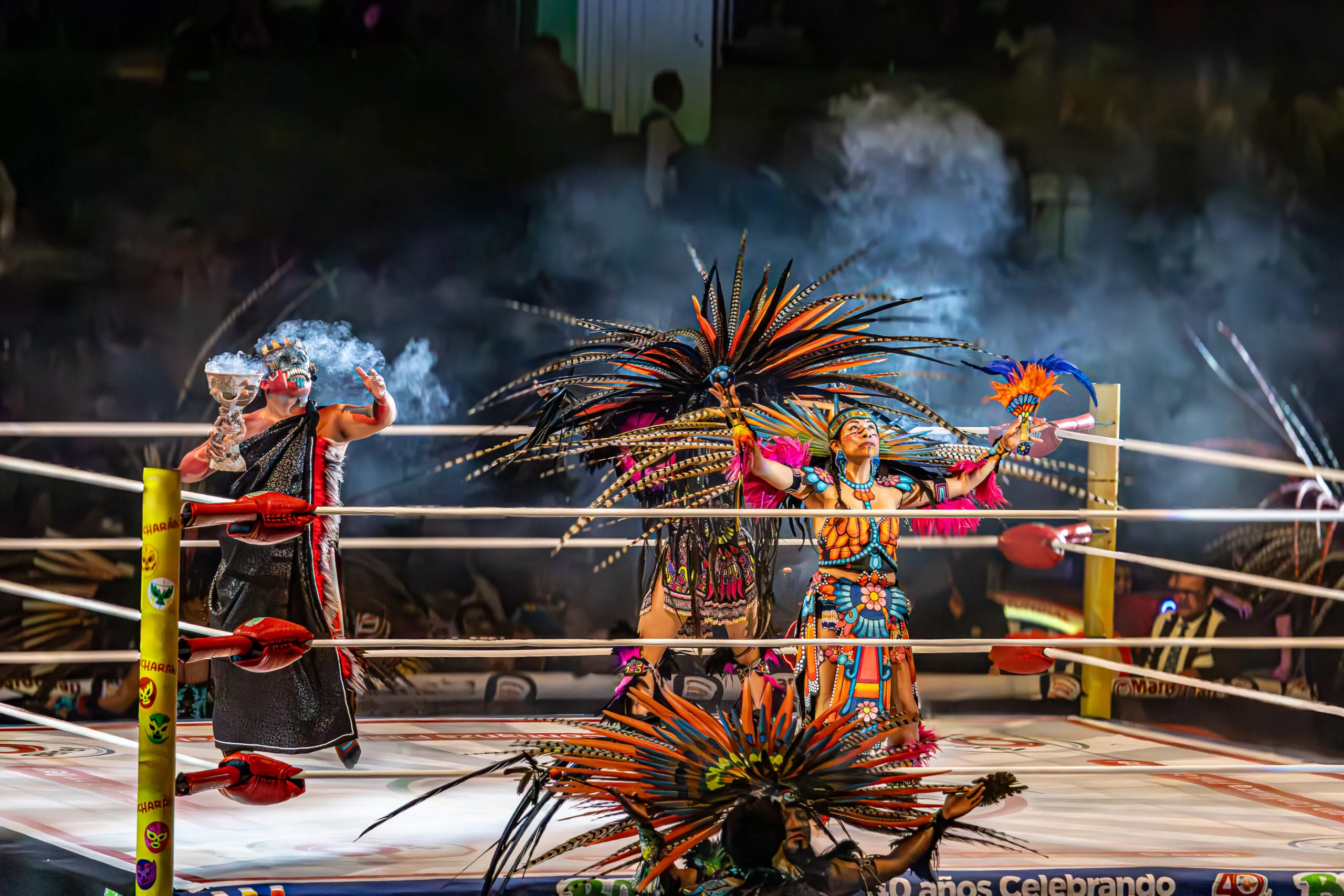 Mitos en el Ring transforma el cuadrilátero de la Arena México