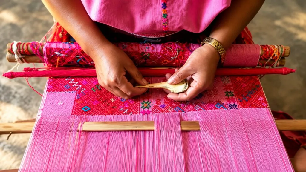 Artesanas mexicanas trabajan textiles tradicionales mientras buscan mayor reconocimiento económico y mejores condiciones laborales.