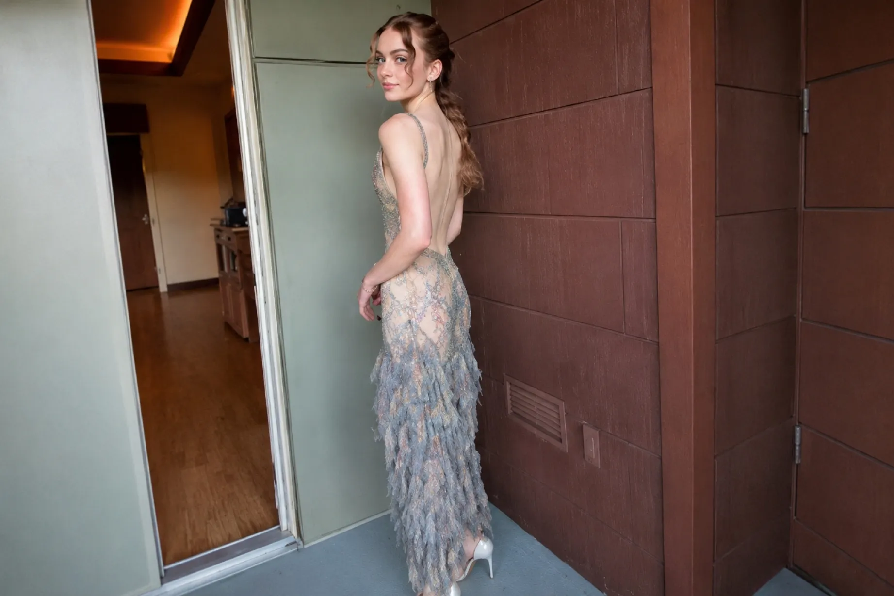 El elegante vestido de Sadie Sink