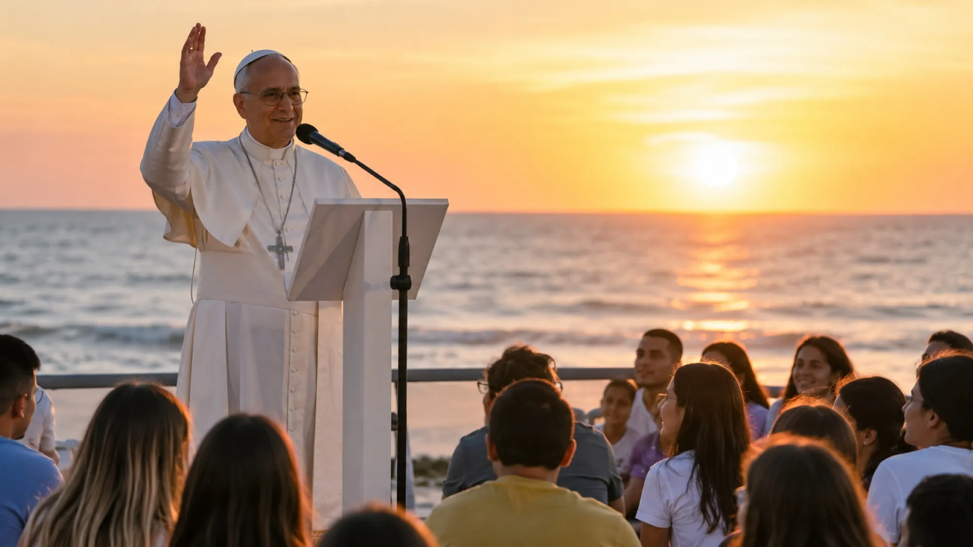 León XIV en Rímini llevará un mensaje de amor y esperanza dirigido a jóvenes y personas vulnerables.