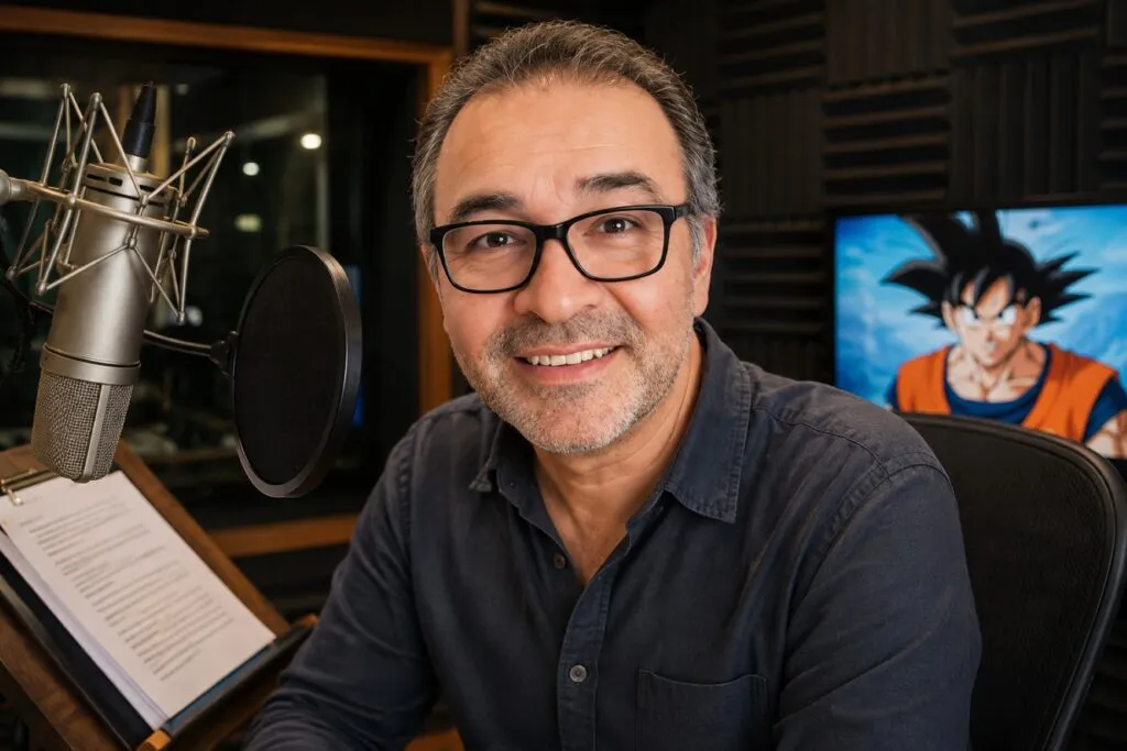 Mario Castañeda, referente del doblaje latino con una trayectoria de más de cuatro décadas.