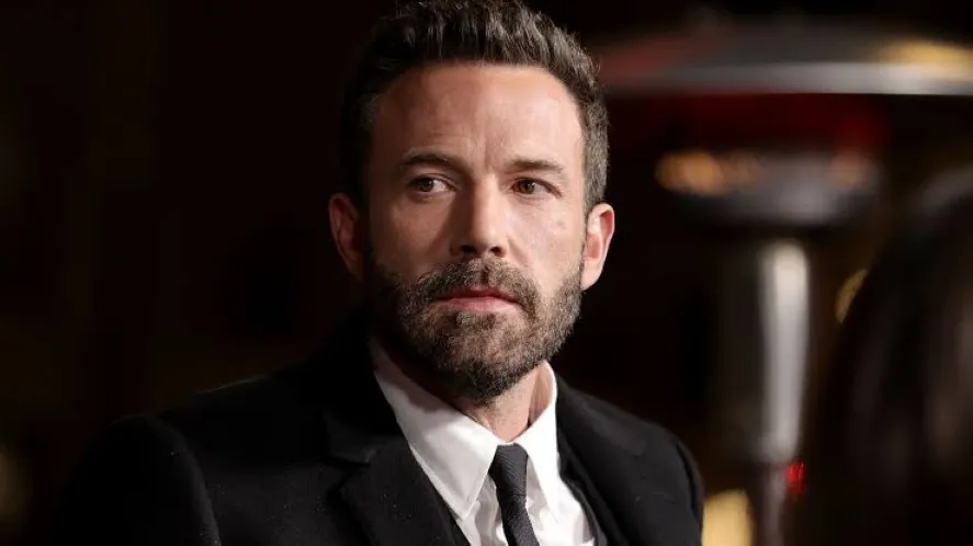 Ben Affleck en México durante la promoción de Animales junto al elenco de la película