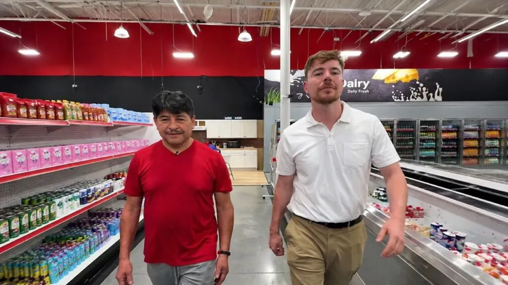 Juan García ganó un premio millonario después de completar durante 202 días el reto de MrBeast en Carolina del Norte.