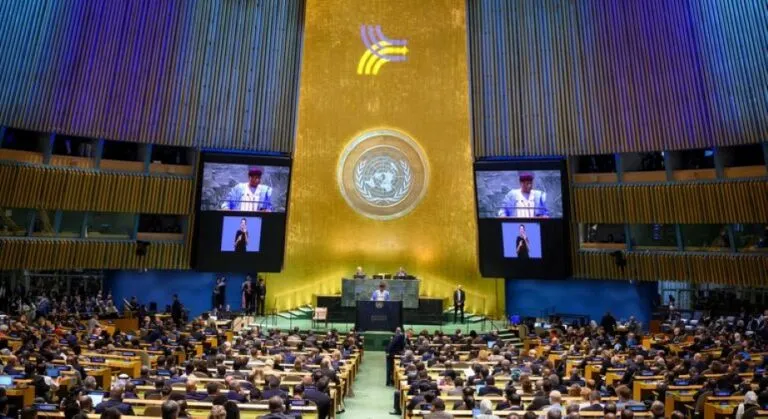 Sala del Consejo de Seguridad de la ONU durante el proceso para elegir al próximo secretario general de Naciones Unidas.