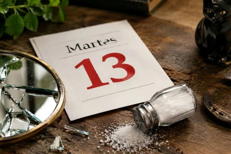 Martes 13 y las supersticiones populares relacionadas con la mala suerte, el número 13 y las tradiciones culturales.
